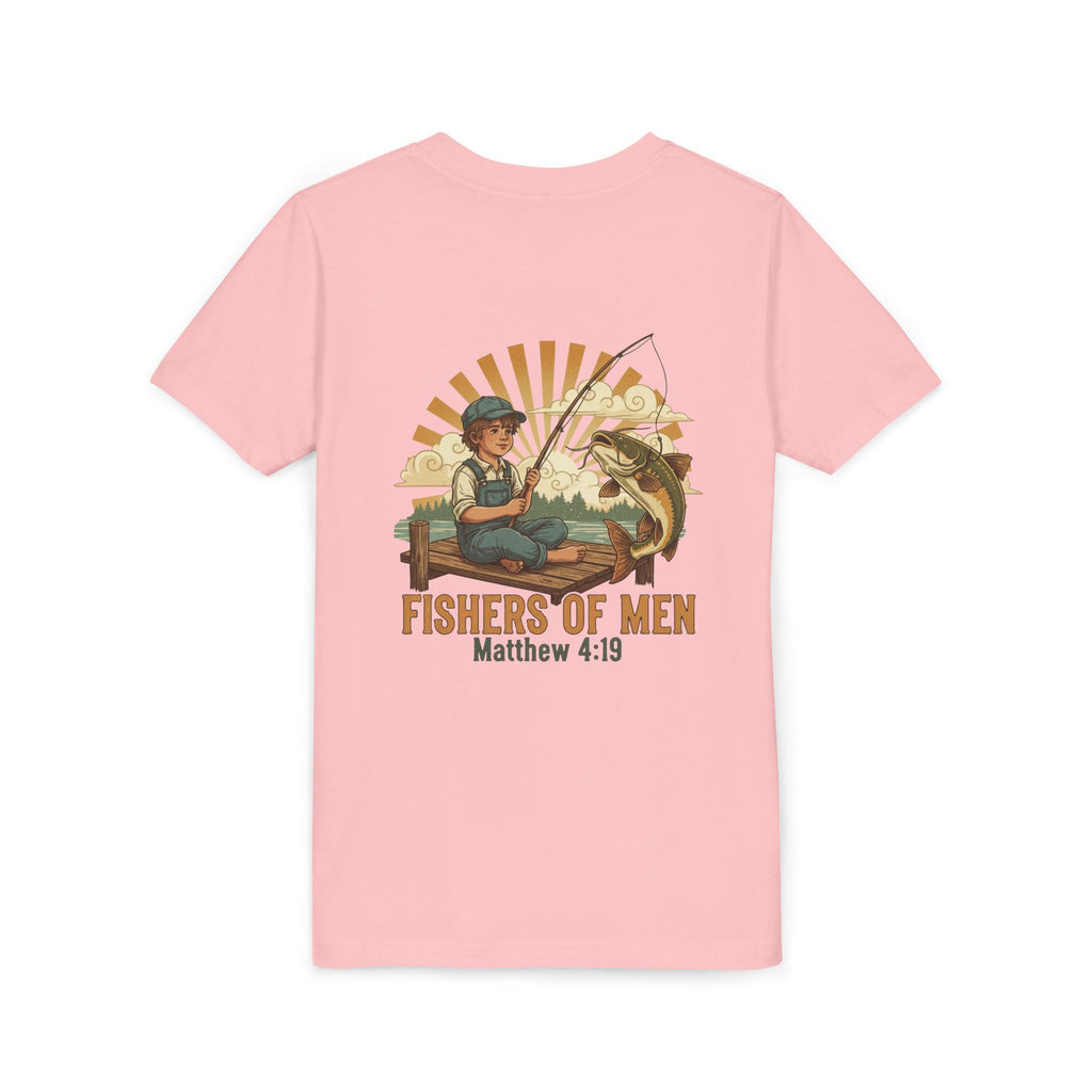 Fishers of Men — Christian Youth T-Shirt (Matthew 4:19) - RESTERATION