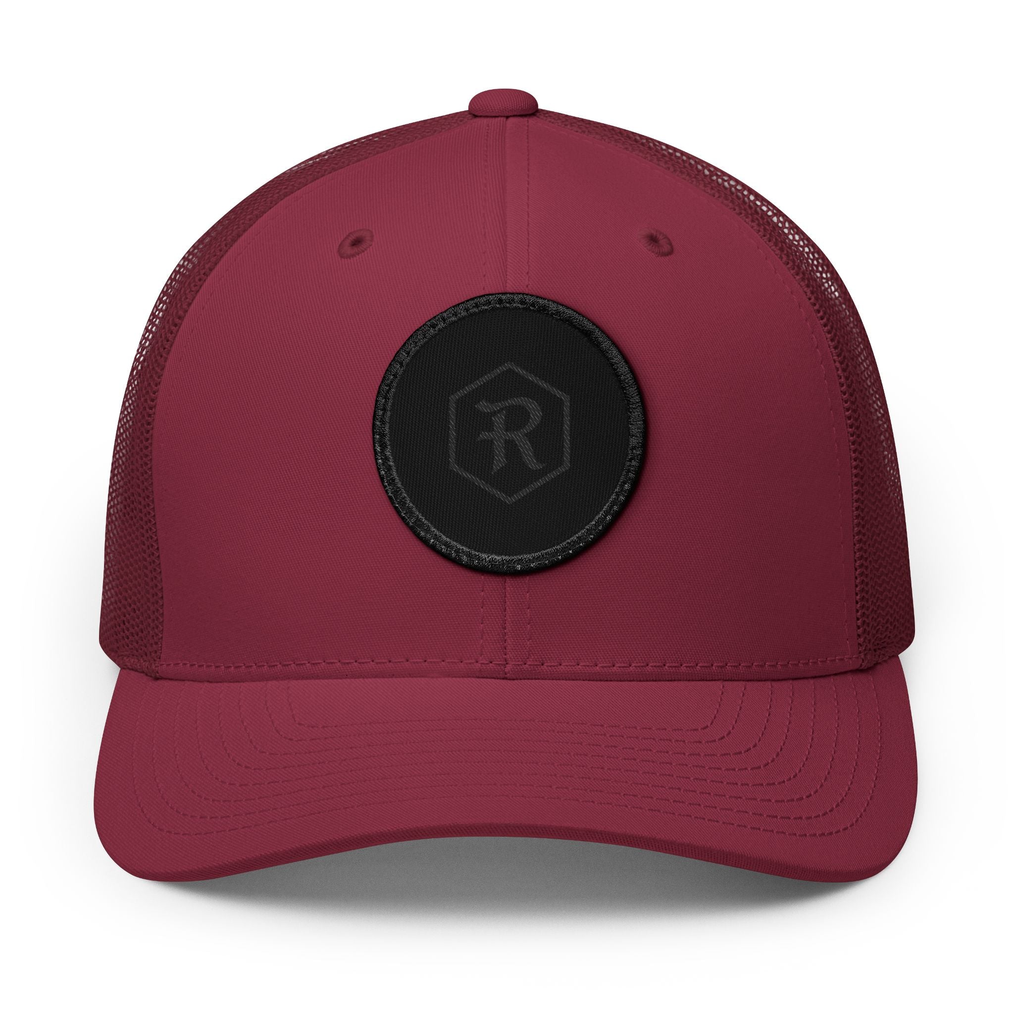 Embroidered Patch Trucker Cap | Snapback Mesh Back Hat | Faith Apparel - RESTERATION