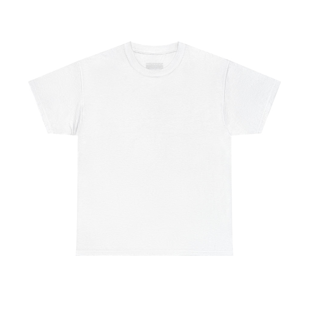 RESTERATION Tee — 'Rooted in the South, Built on the Rock' | Back Print Horse Graphic Shirt - RESTERATION