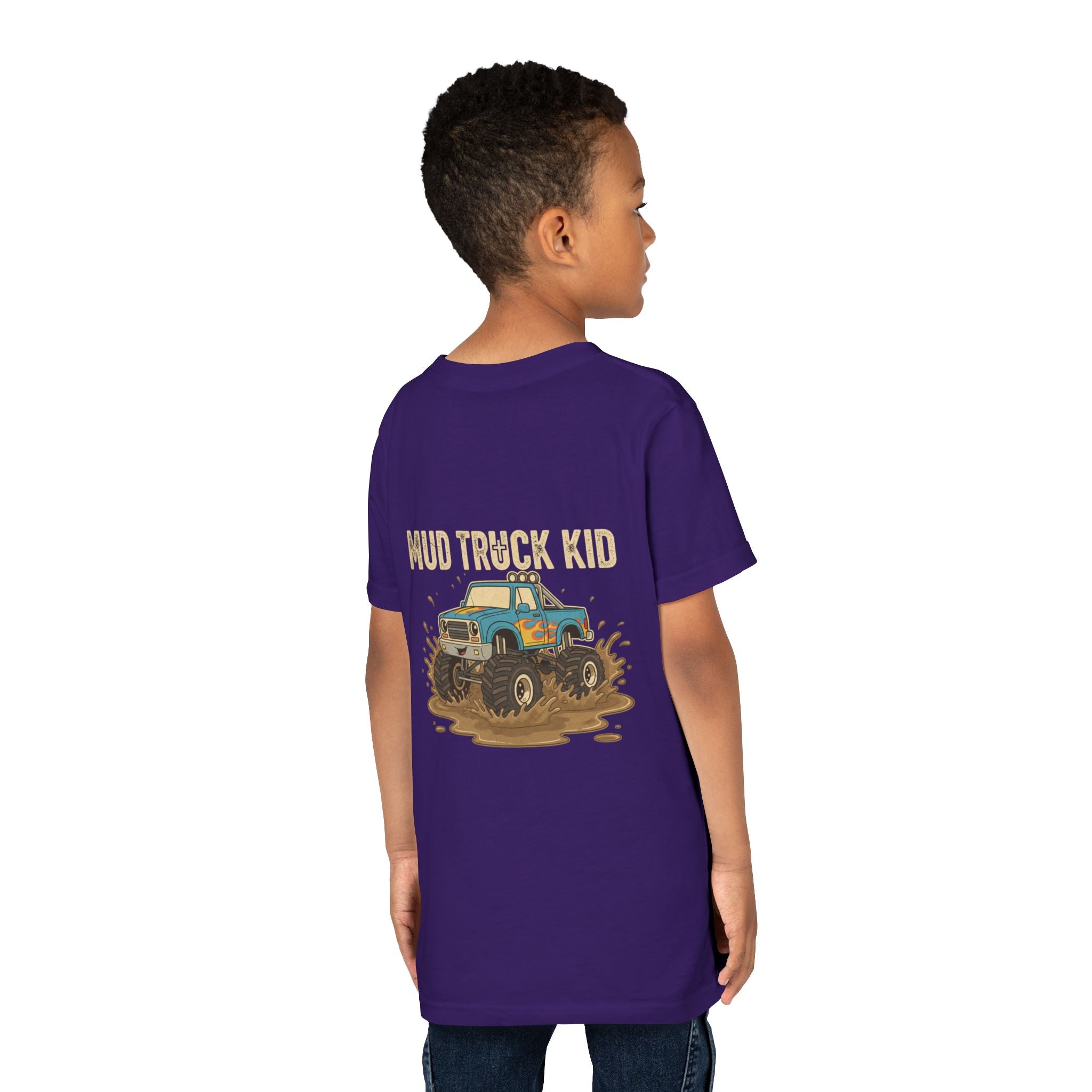 Mud Truck Kid — Youth T-Shirt - RESTERATION