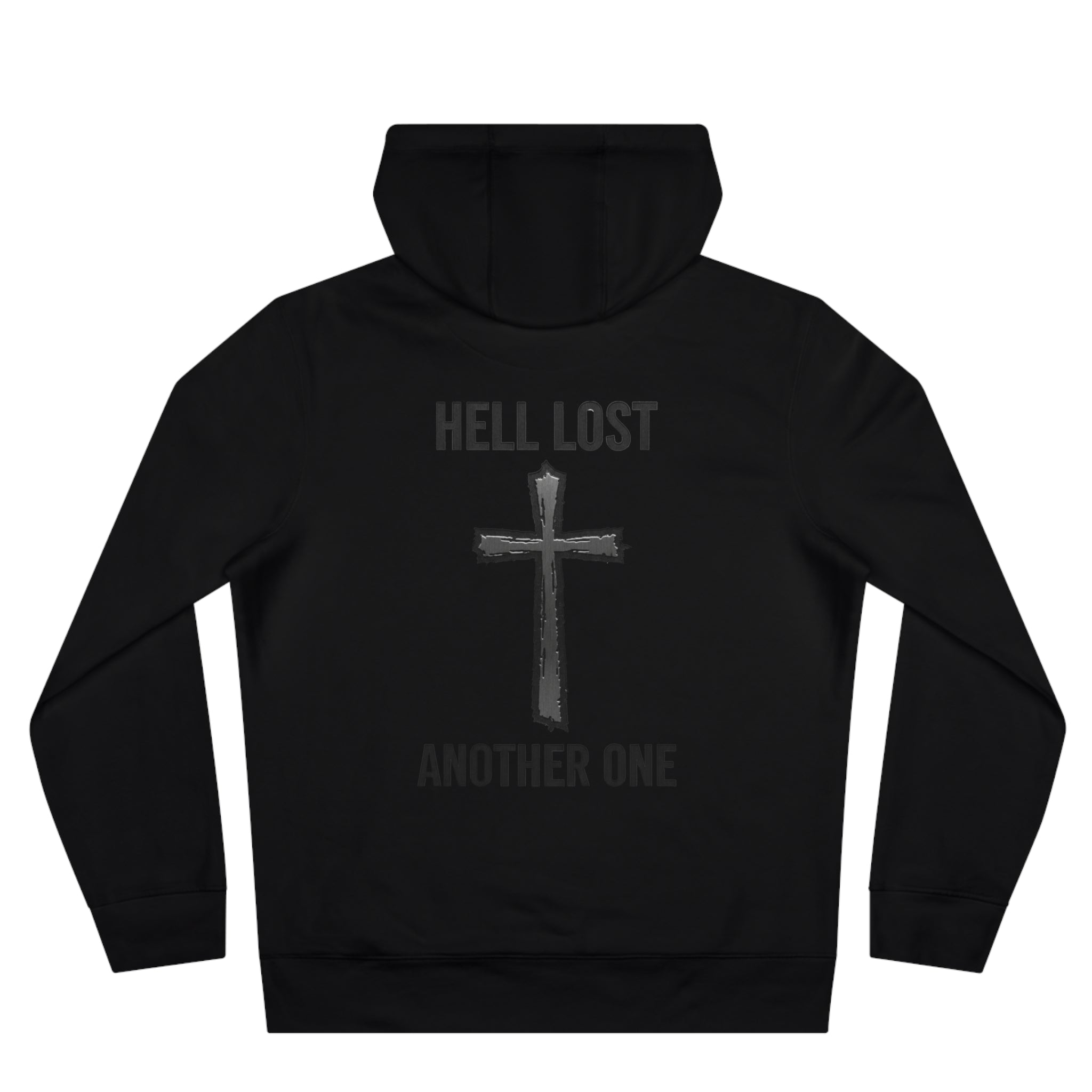 King Hoodie — 'Hell Lost Another One' Cross Graphic Hoodie