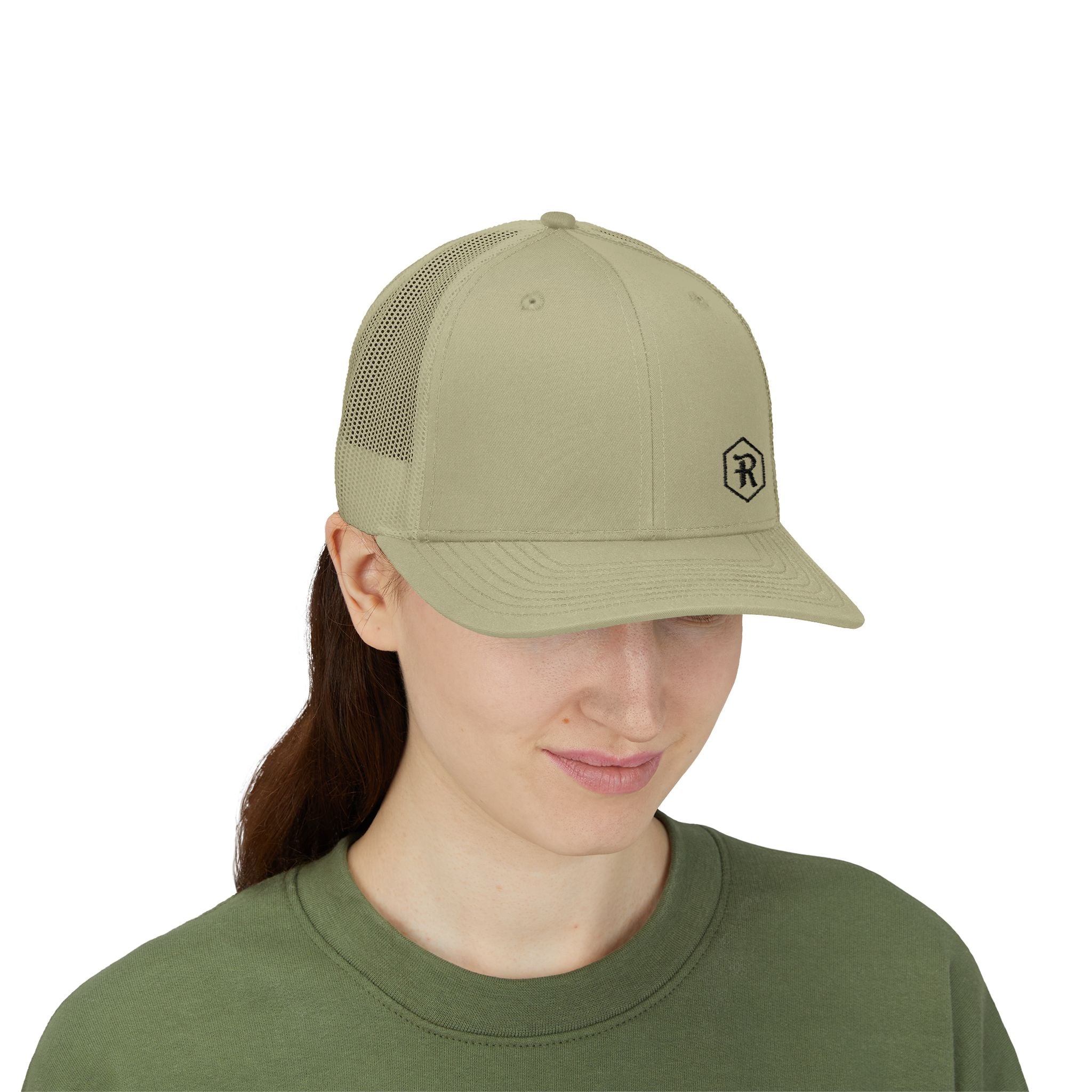 Snapback Trucker Cap | Mesh Back Adjustable Embroidered Hat | Faith Apparel - RESTERATION