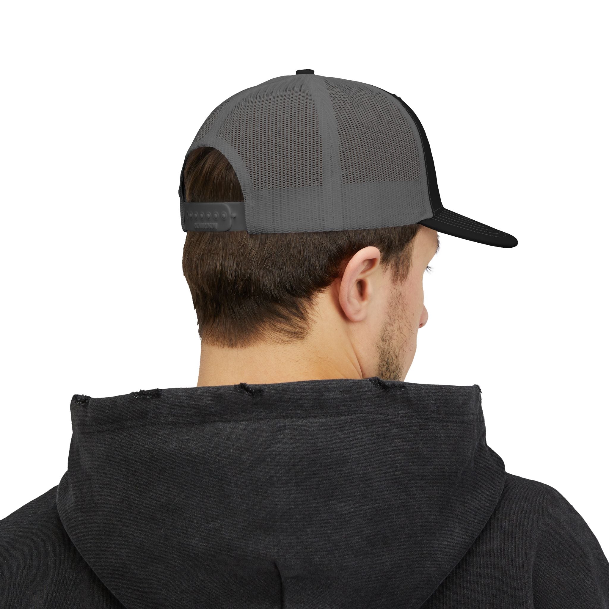 Classic Snapback Trucker Cap | Mesh Back Embroidered Hat | Faith Apparel - RESTERATION