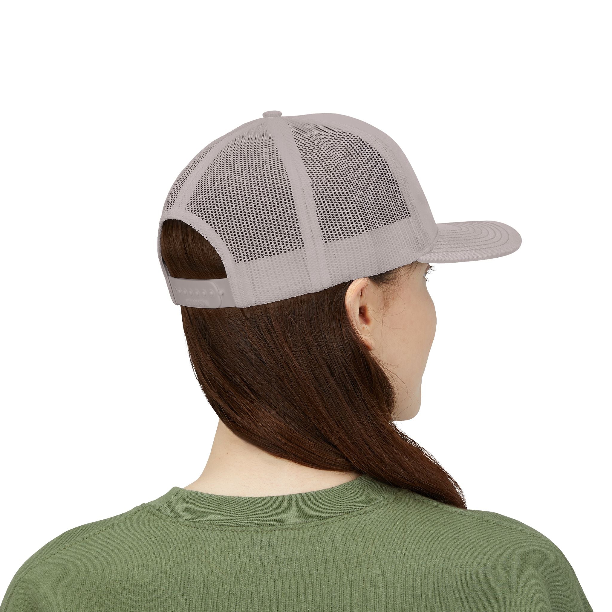 Snapback Trucker Cap | Mesh Back Adjustable Embroidered Hat | Faith Apparel - RESTERATION