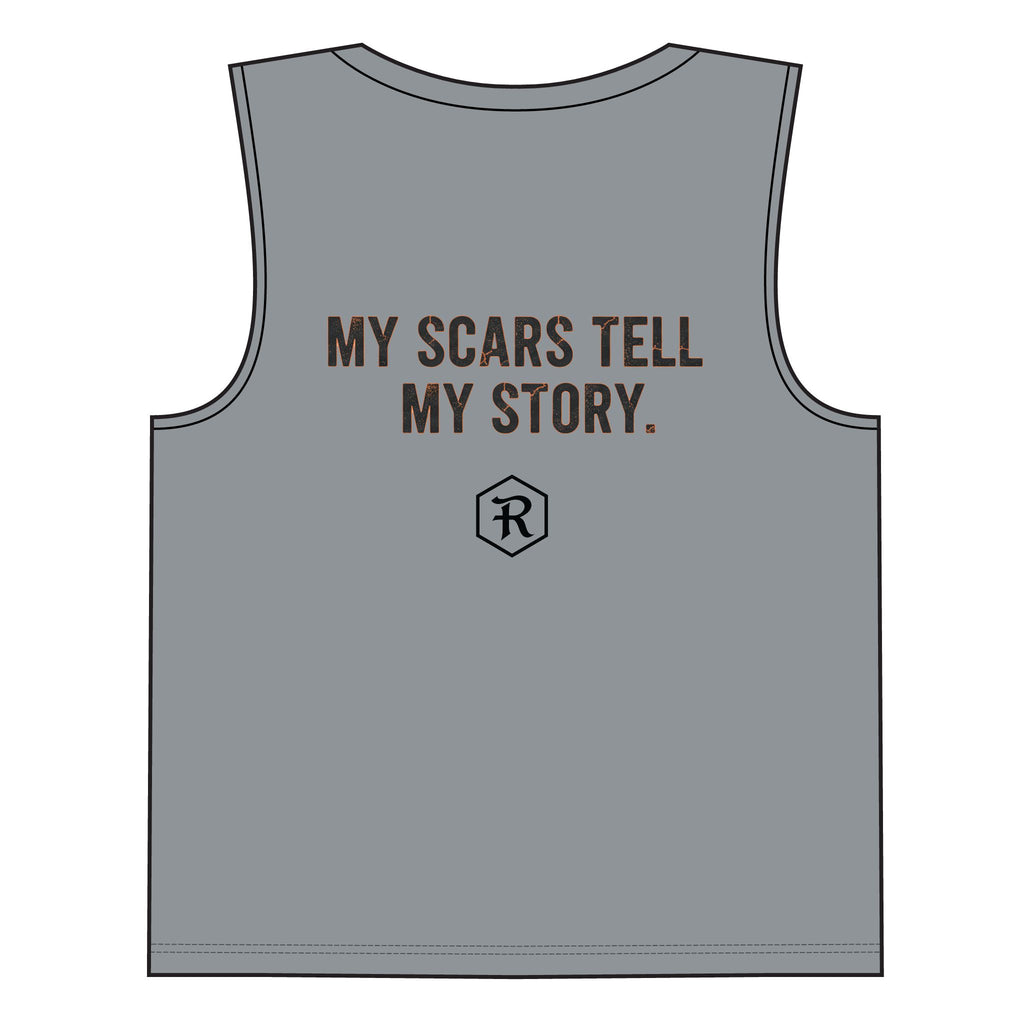 My Scars Tell My Story — Women's Muscle Tank - RESTERATION