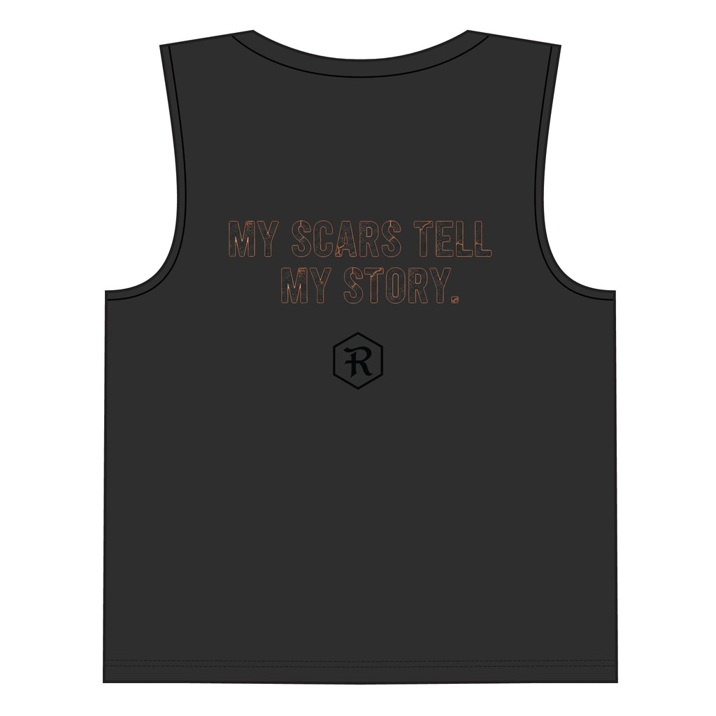 My Scars Tell My Story — Women's Muscle Tank - RESTERATION