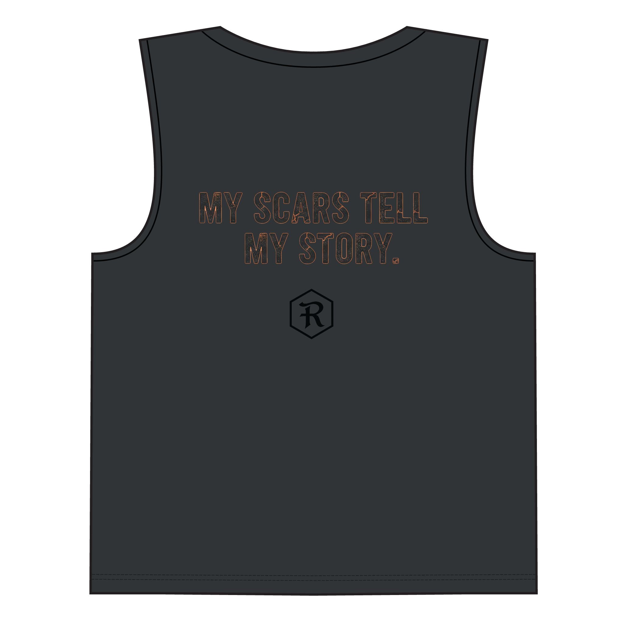 My Scars Tell My Story — Women's Muscle Tank - RESTERATION