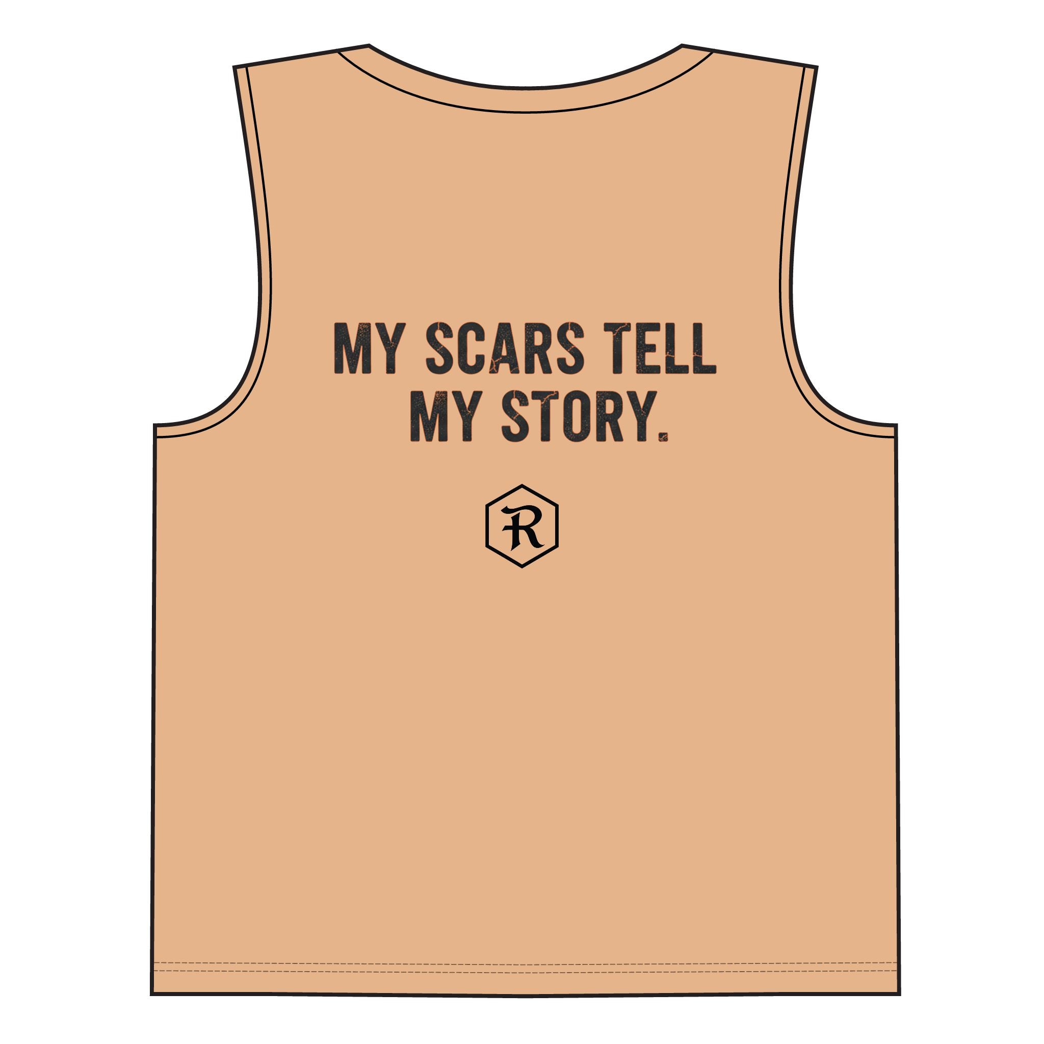 My Scars Tell My Story — Women's Muscle Tank - RESTERATION
