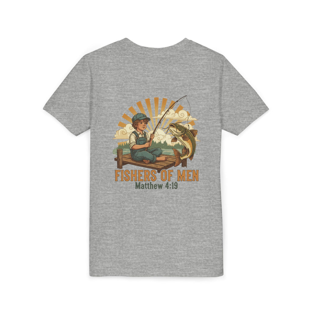 Fishers of Men — Christian Youth T-Shirt (Matthew 4:19) - RESTERATION