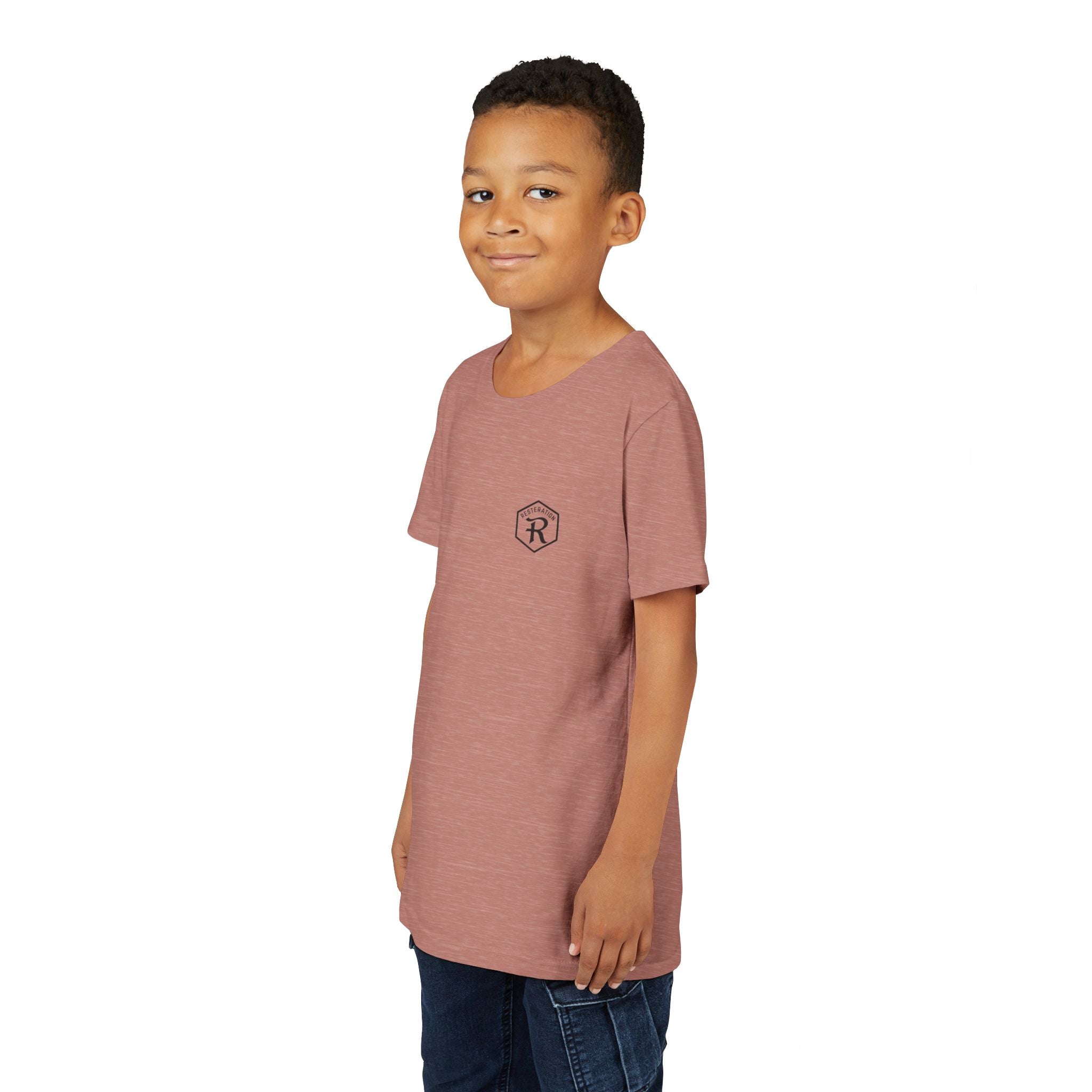 Kind Heart Brave Soul — Inspirational Youth T-Shirt - RESTERATION