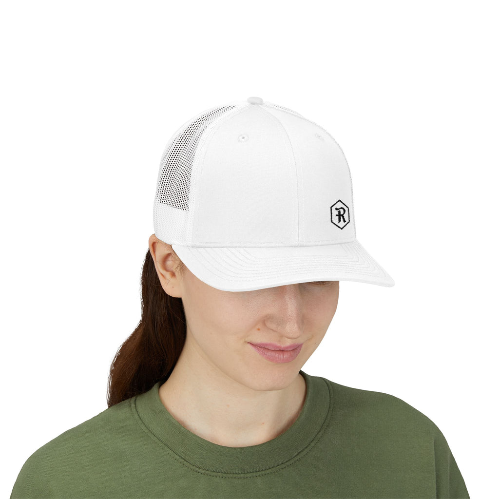 Snapback Trucker Cap | Mesh Back Adjustable Embroidered Hat | Faith Apparel - RESTERATION