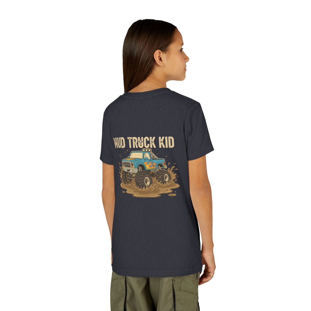 Mud Truck Kid — Youth T-Shirt - RESTERATION