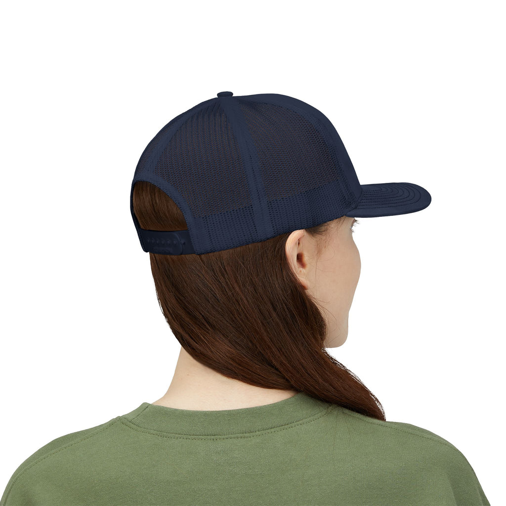 Snapback Trucker Cap | Mesh Back Adjustable Embroidered Hat | Faith Apparel - RESTERATION