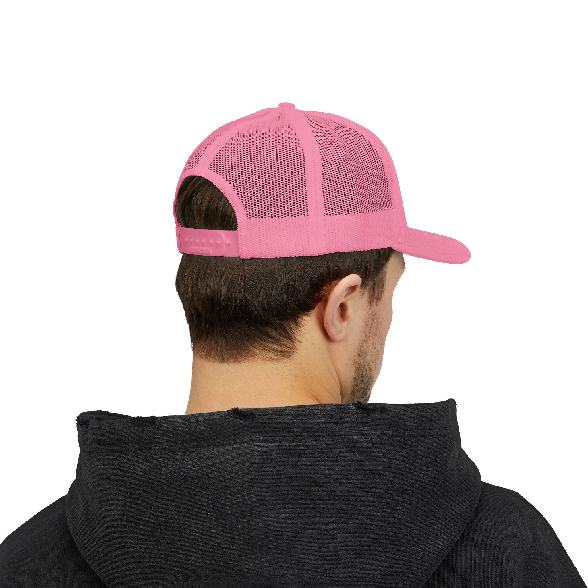 Snapback Trucker Cap | Mesh Back Adjustable Embroidered Hat | Faith Apparel - RESTERATION