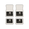 Distressed American Flag Car Mat Set — 4-Pack #6