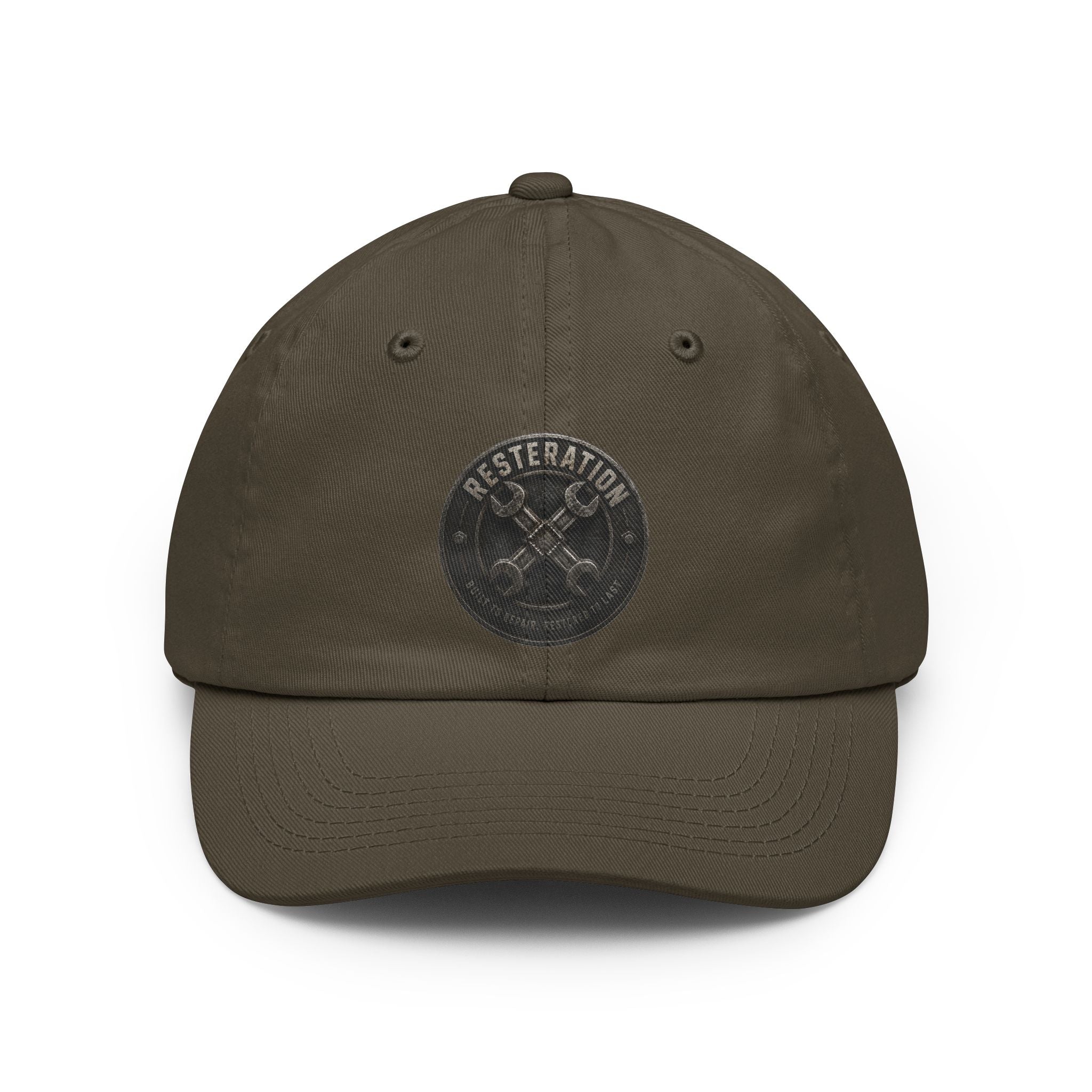RESTERATION Dad Hat — Crossed Wrenches Embroidered Cap
