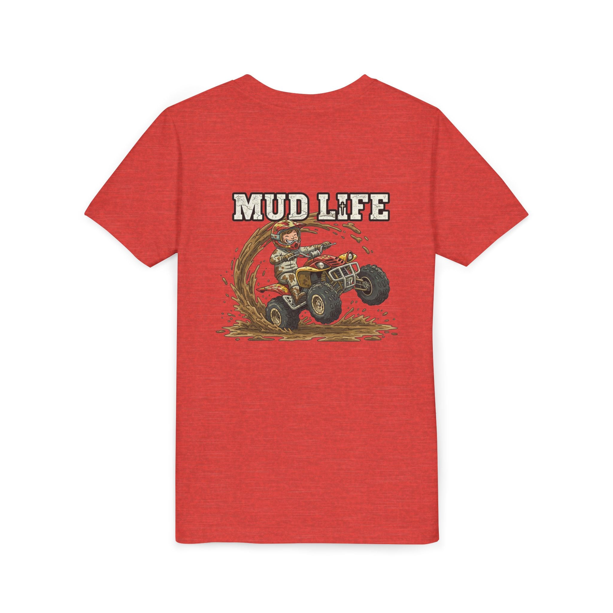 Mud Life — ATV Youth T-Shirt - RESTERATION