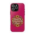 RESTERATION Phone Case — 'Fearfully & Wonderfully Made' Sunflower Floral Cover #6
