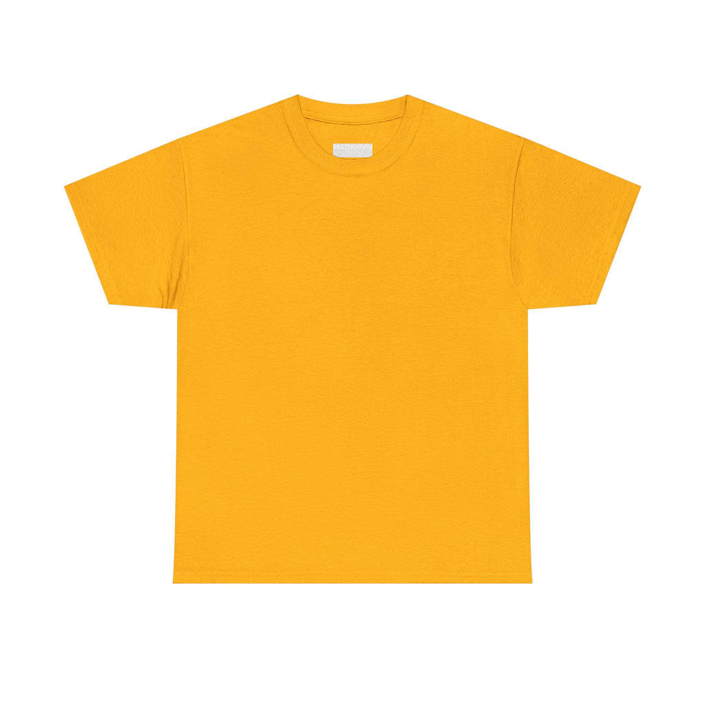 RESTERATION Tee — 'Rooted in the South, Built on the Rock' | Back Print Horse Graphic Shirt - RESTERATION