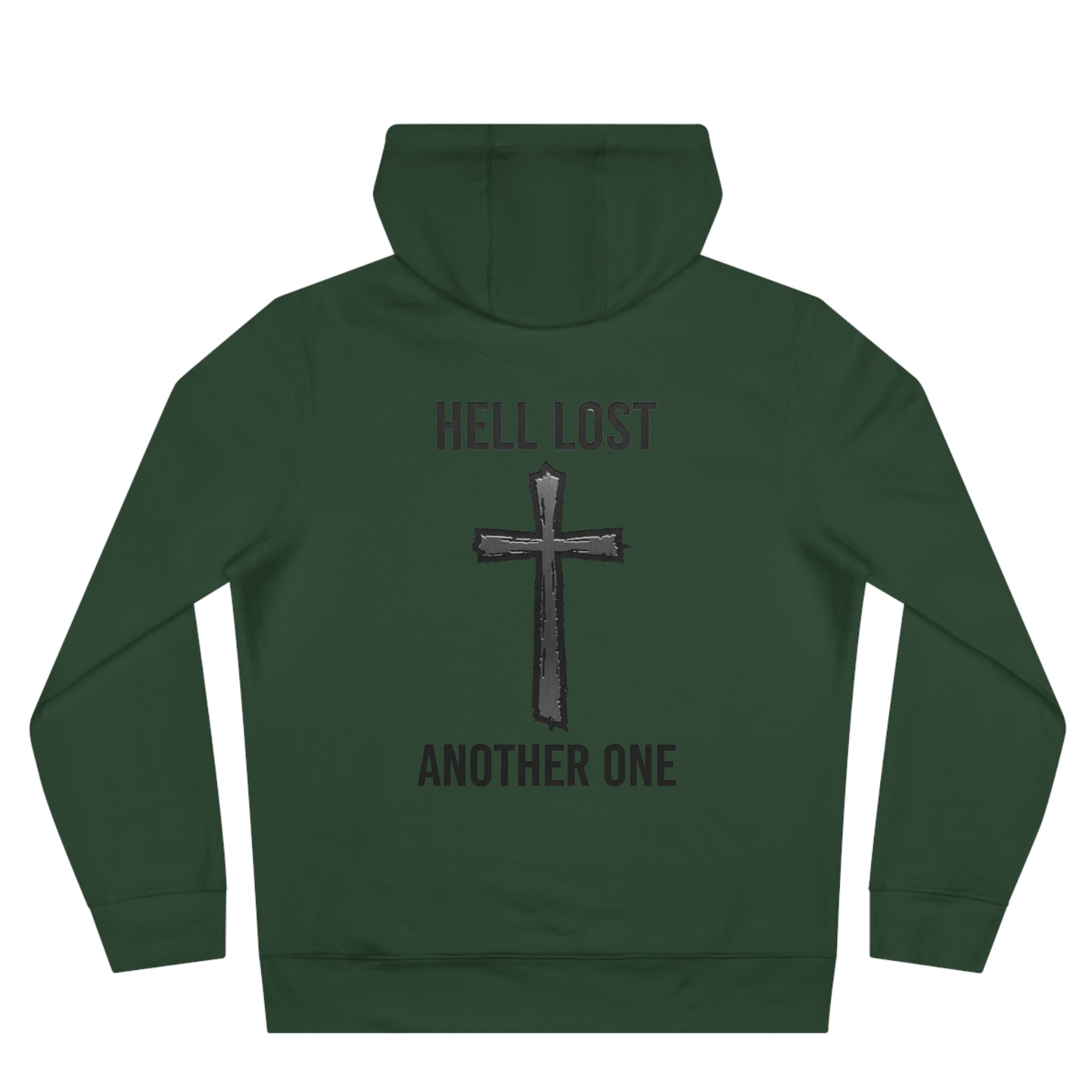King Hoodie — 'Hell Lost Another One' Cross Graphic Hoodie