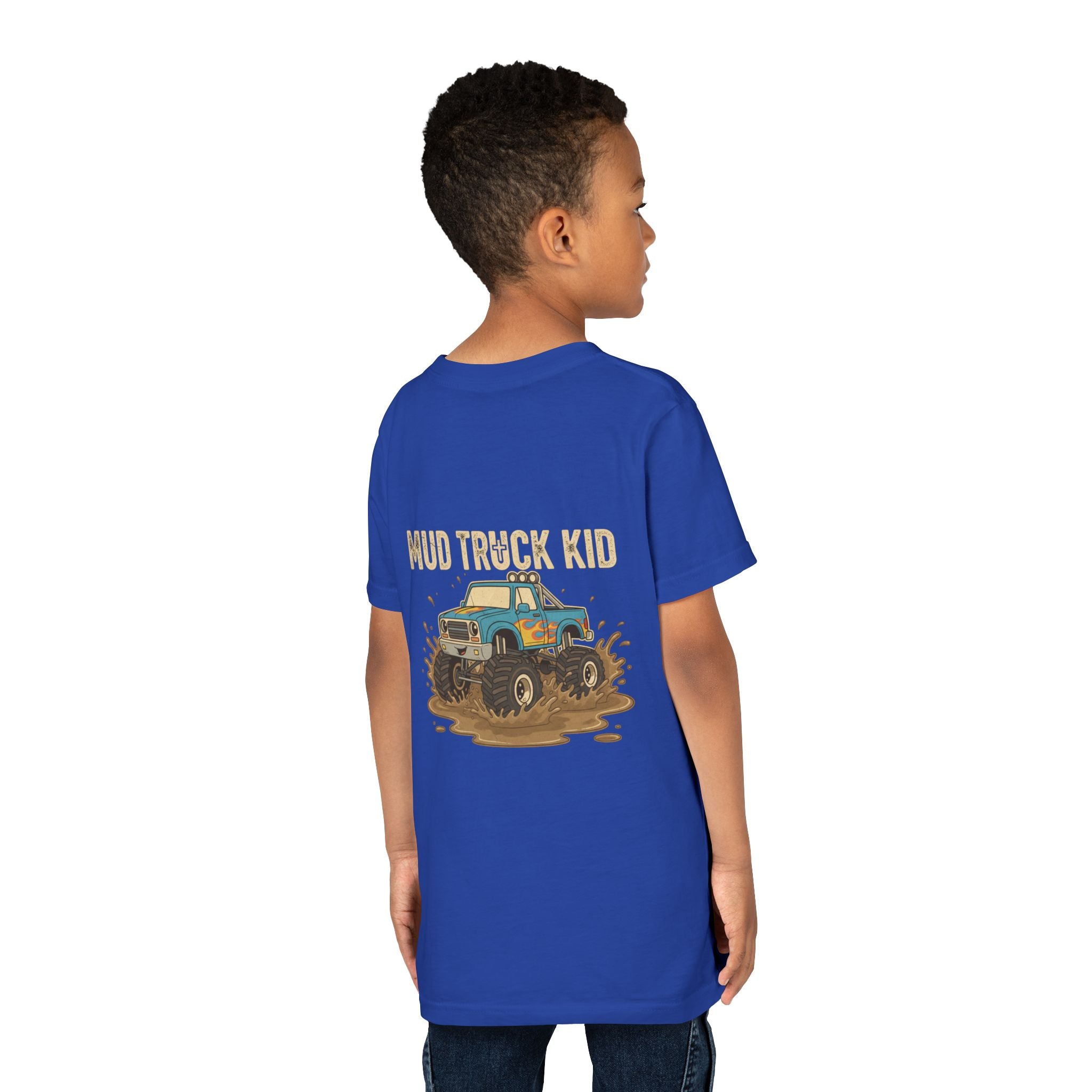Mud Truck Kid — Youth T-Shirt - RESTERATION
