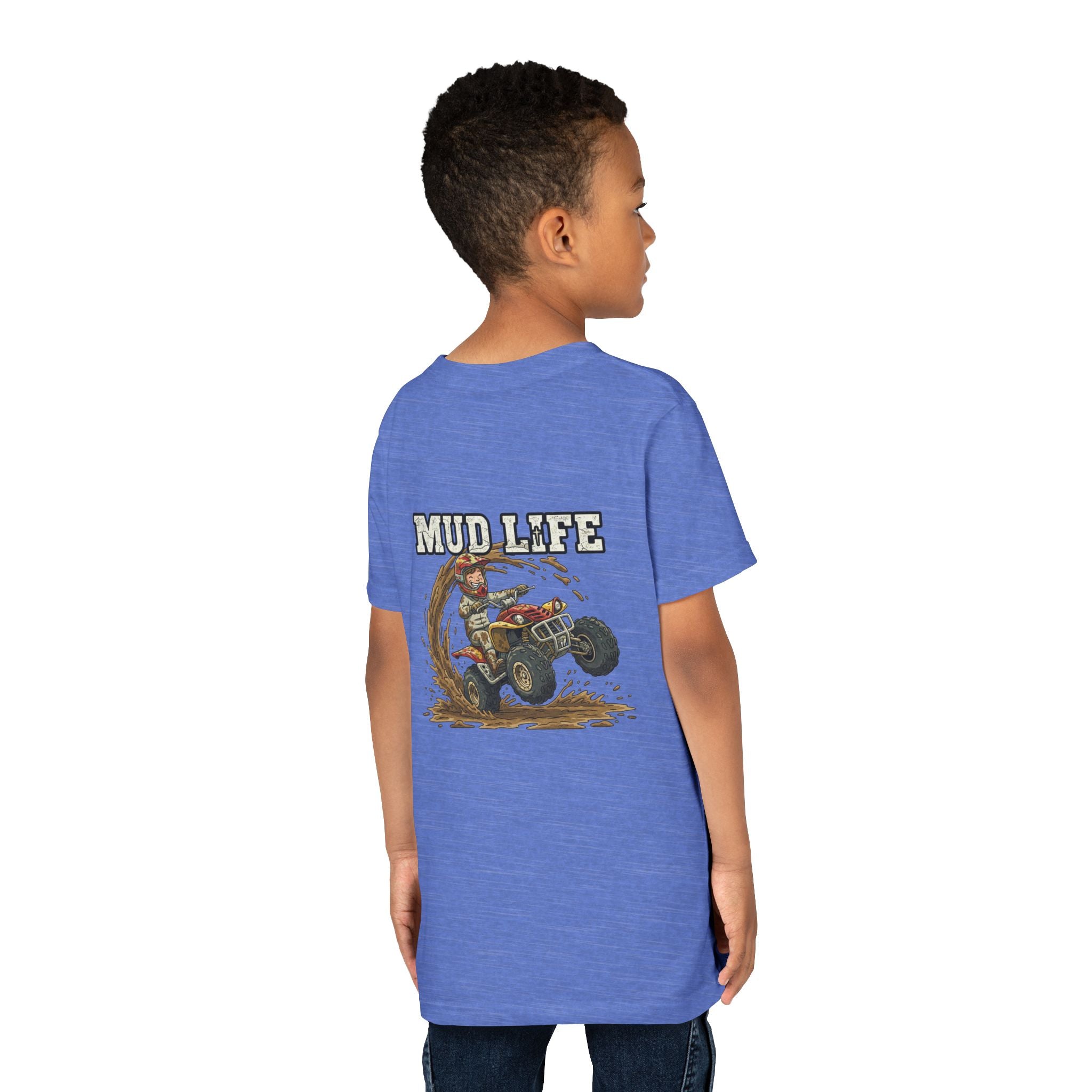 Mud Life — ATV Youth T-Shirt - RESTERATION