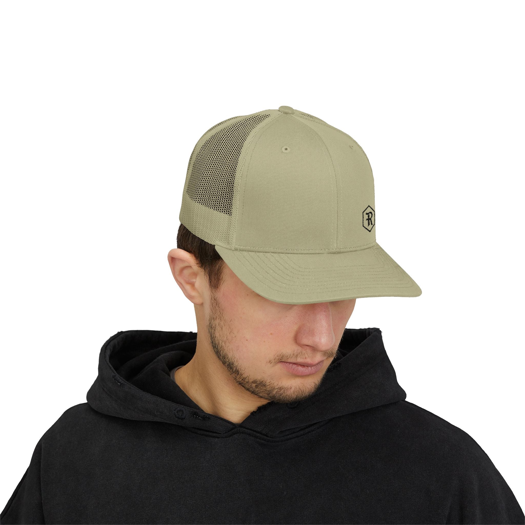 Snapback Trucker Cap | Mesh Back Adjustable Embroidered Hat | Faith Apparel - RESTERATION