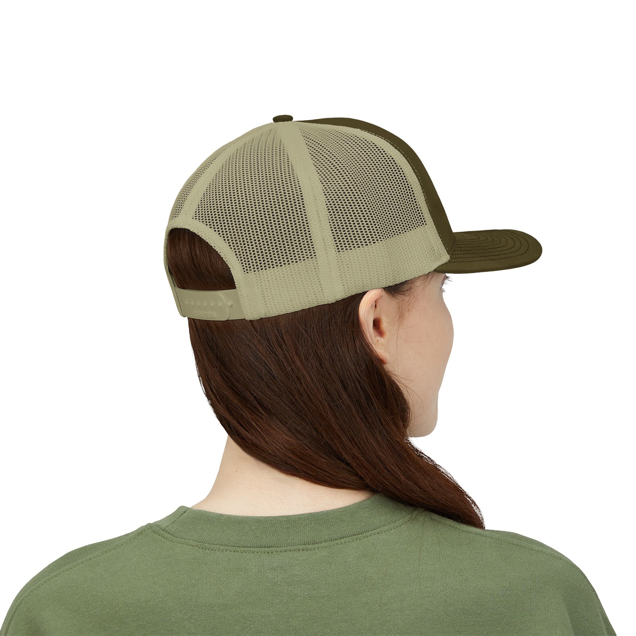 Snapback Trucker Cap | Mesh Back Adjustable Embroidered Hat | Faith Apparel - RESTERATION