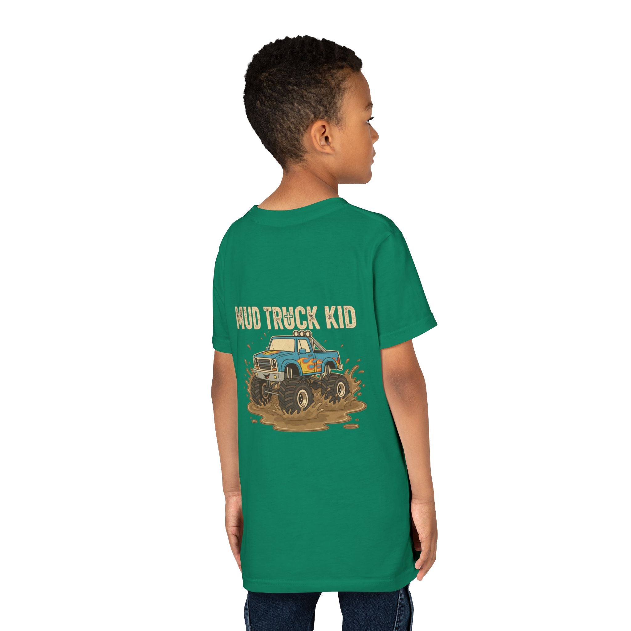 Mud Truck Kid — Youth T-Shirt - RESTERATION