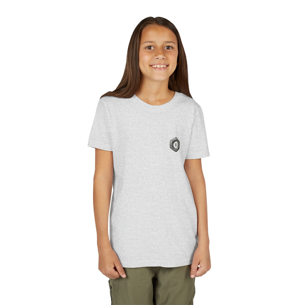 Little Hauler — Monster Truck Youth T-Shirt - RESTERATION
