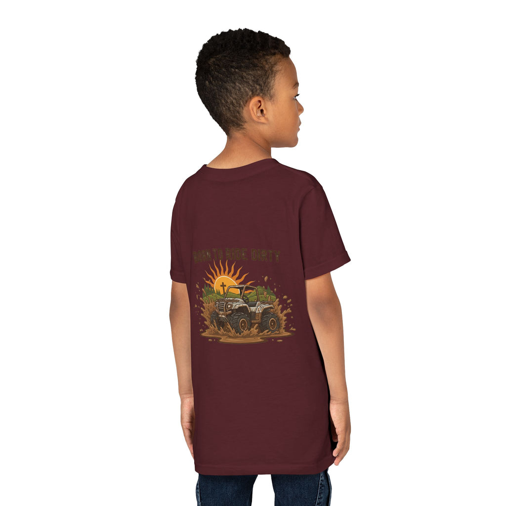 Born to Ride Dirty — Youth T-Shirt - RESTERATION
