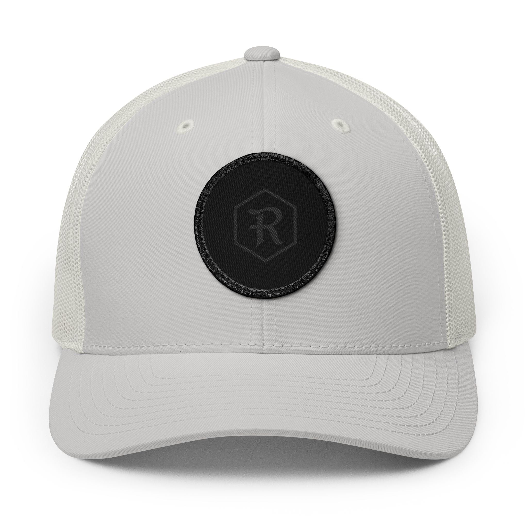 Embroidered Patch Trucker Cap | Snapback Mesh Back Hat | Faith Apparel - RESTERATION