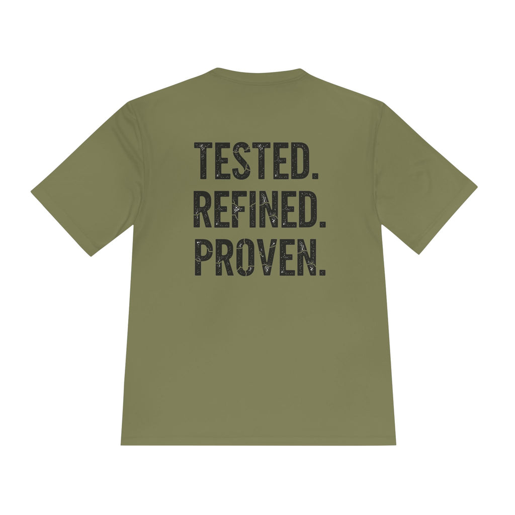 Tested. Refined. Proven. Performance Tee - RESTERATION