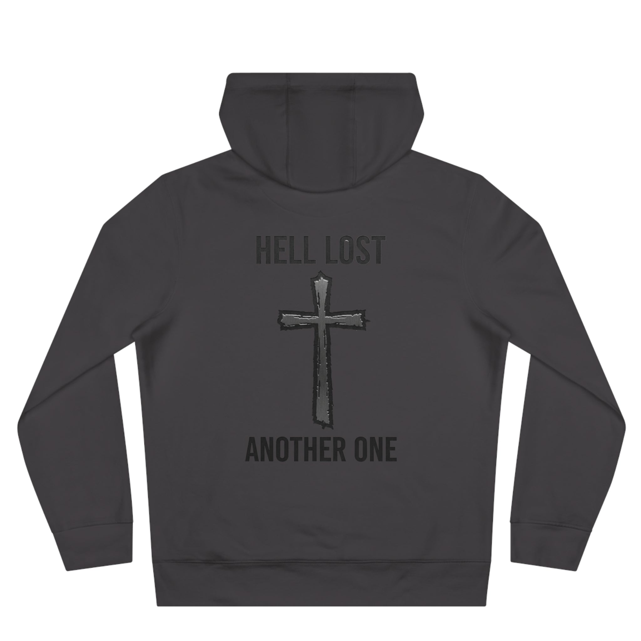 King Hoodie — 'Hell Lost Another One' Cross Graphic Hoodie