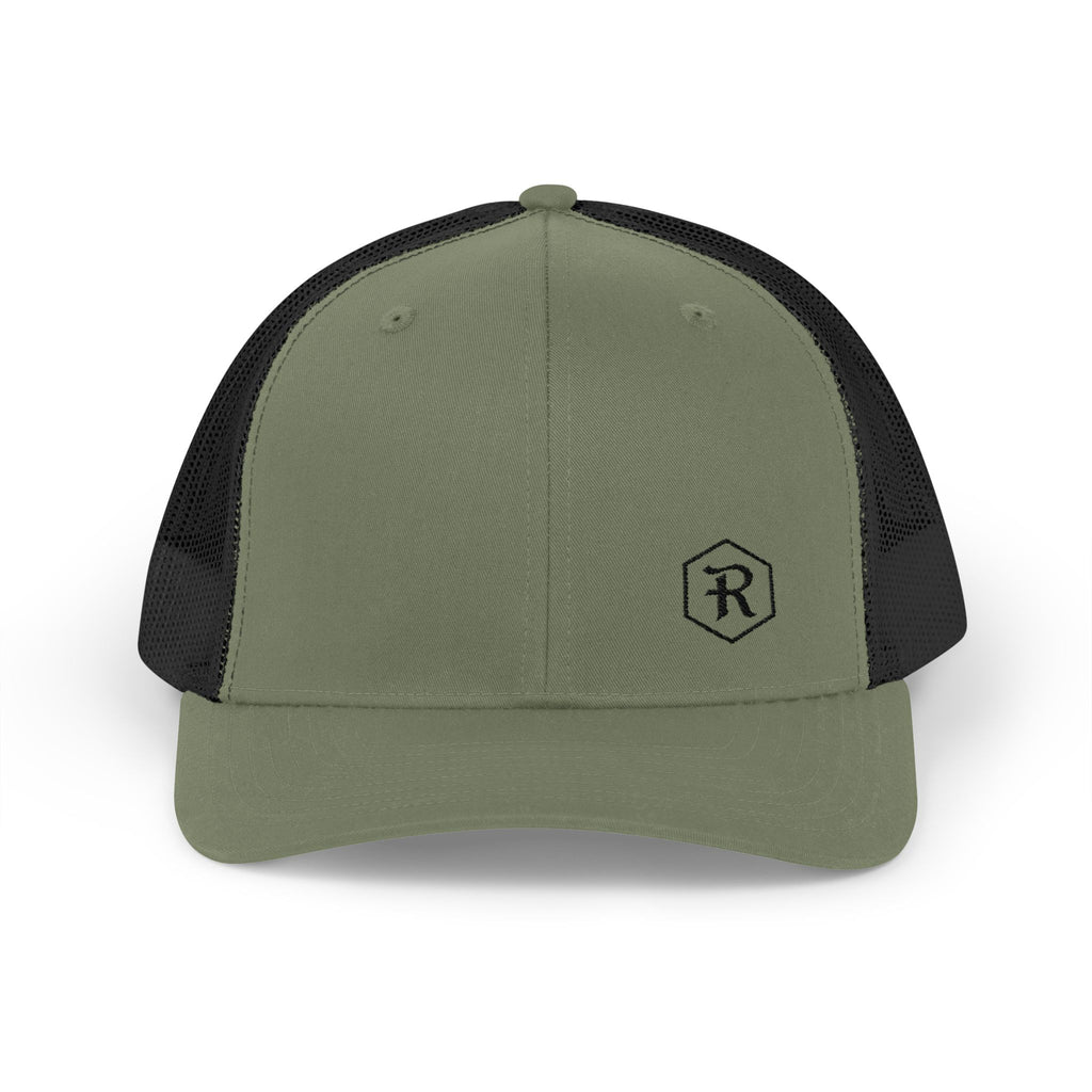 Snapback Trucker Cap | Mesh Back Adjustable Embroidered Hat | Faith Apparel - RESTERATION