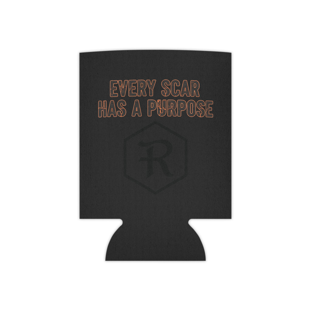 RESTERATION Can Cooler — 'Every Scar Has A Purpose' | Rise Again Christian Koozie 1 - RESTERATION