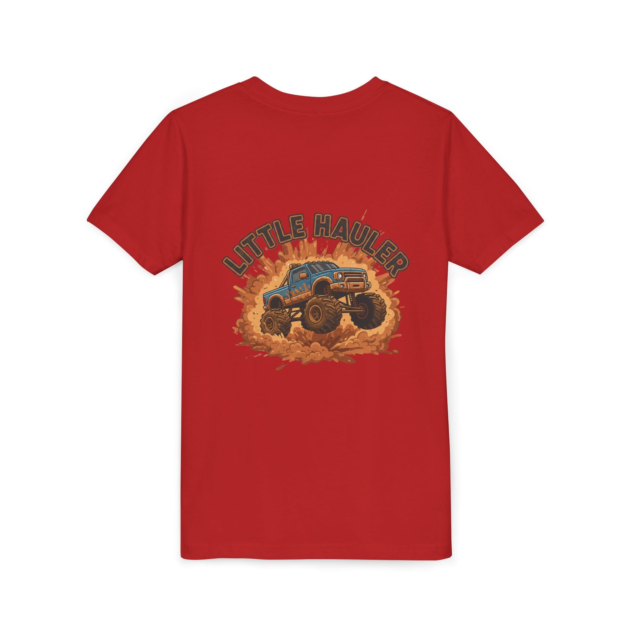 Little Hauler — Monster Truck Youth T-Shirt - RESTERATION