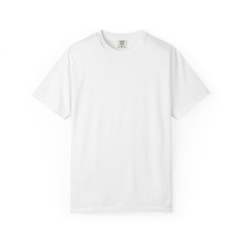 Classic White T-Shirt — Minimal Back Logo Tee - RESTERATION