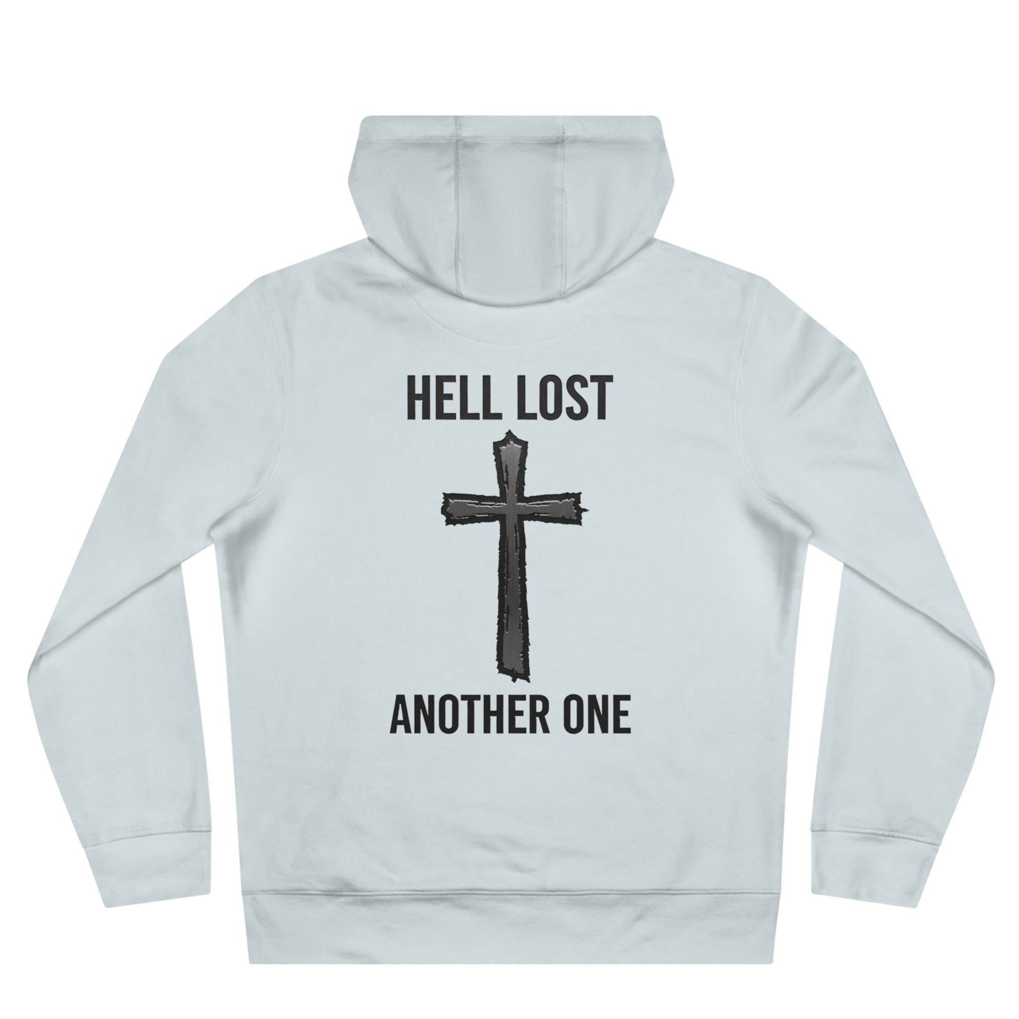 King Hoodie — 'Hell Lost Another One' Cross Graphic Hoodie