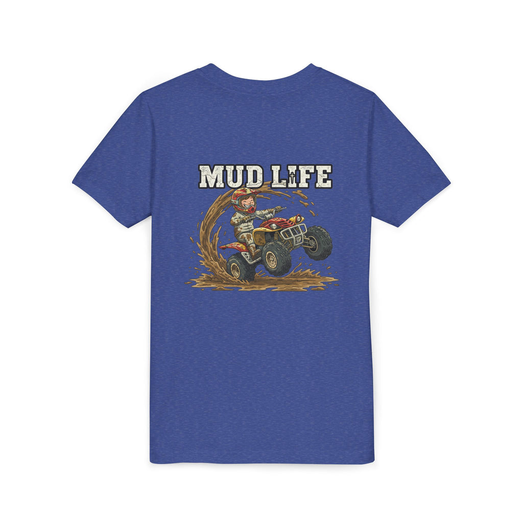 Mud Life — ATV Youth T-Shirt - RESTERATION