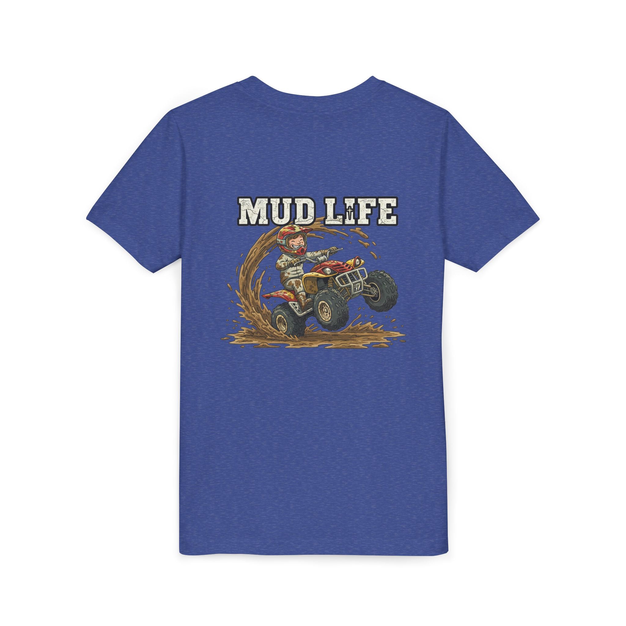 Mud Life — ATV Youth T-Shirt - RESTERATION
