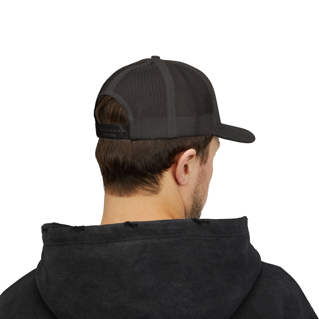 Snapback Trucker Cap | Mesh Back Adjustable Embroidered Hat | Faith Apparel - RESTERATION