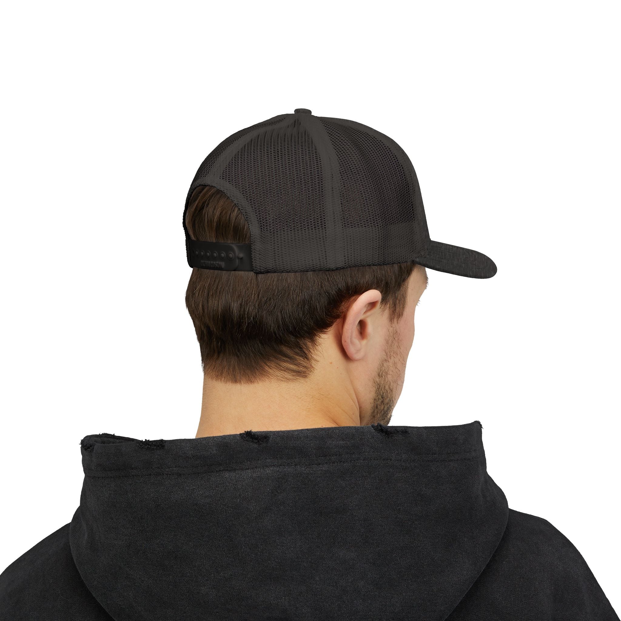 Snapback Trucker Cap | Mesh Back Adjustable Embroidered Hat | Faith Apparel - RESTERATION