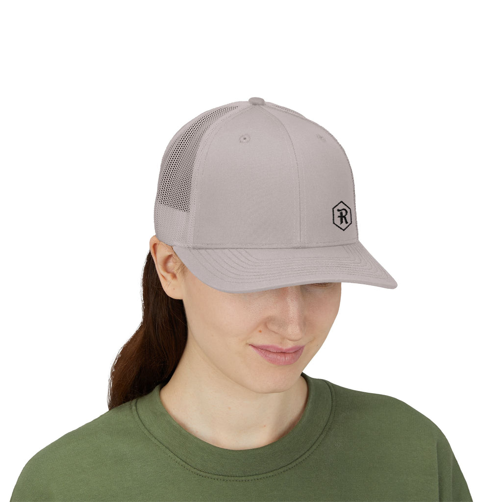 Snapback Trucker Cap | Mesh Back Adjustable Embroidered Hat | Faith Apparel - RESTERATION