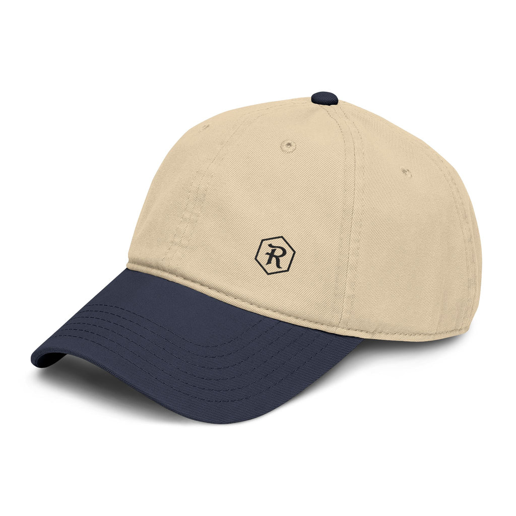 Washed Cotton Baseball Cap | Minimal Embroidered Dad Hat | Faith Apparel - RESTERATION