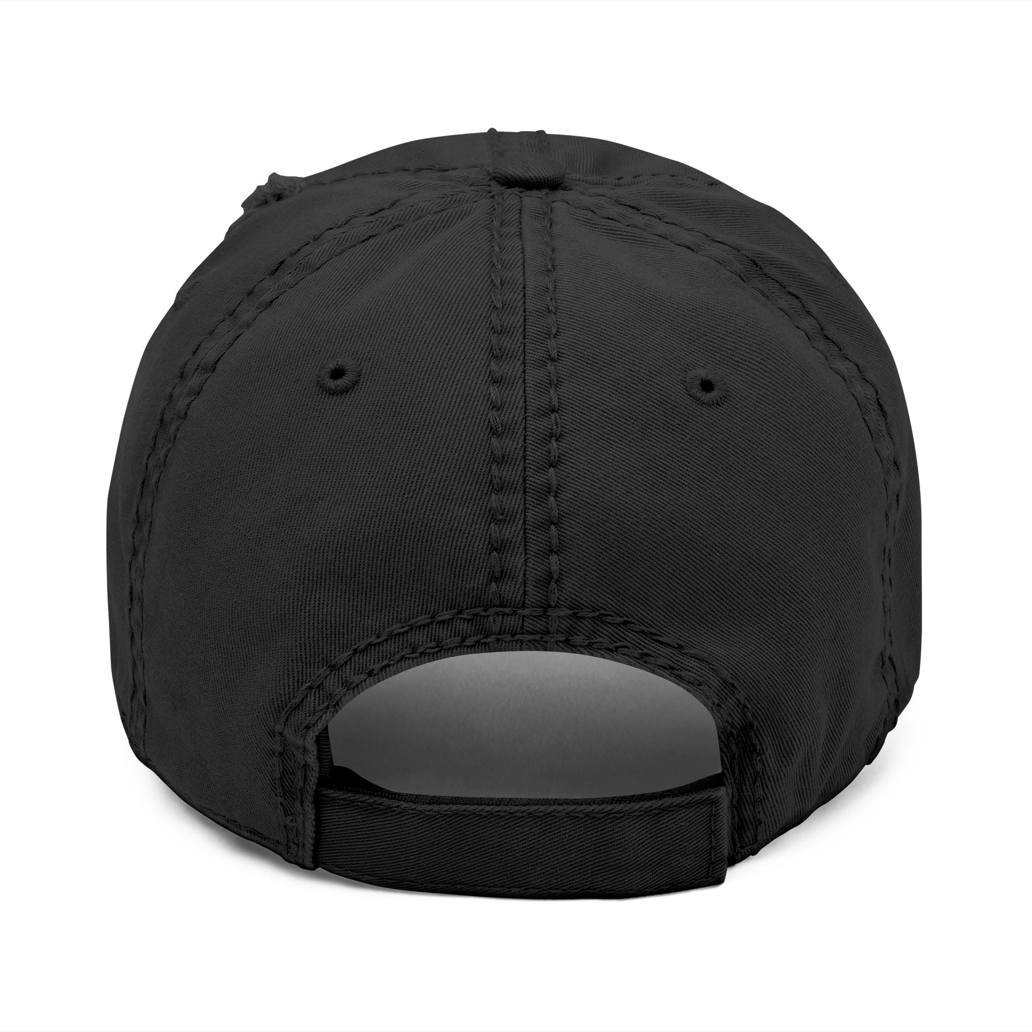 RESTERATION Distressed Dad Hat — Built for the Long Day - RESTERATION
