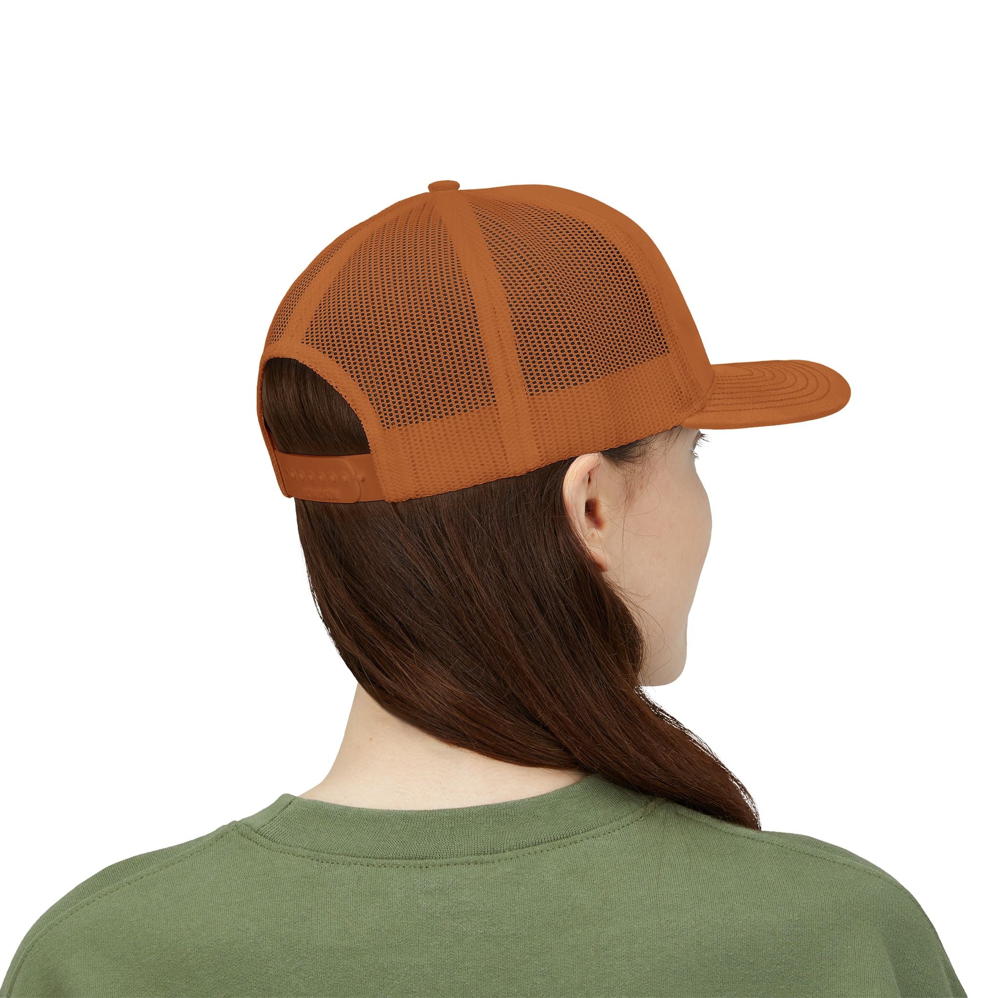 Snapback Trucker Cap | Mesh Back Adjustable Embroidered Hat | Faith Apparel - RESTERATION
