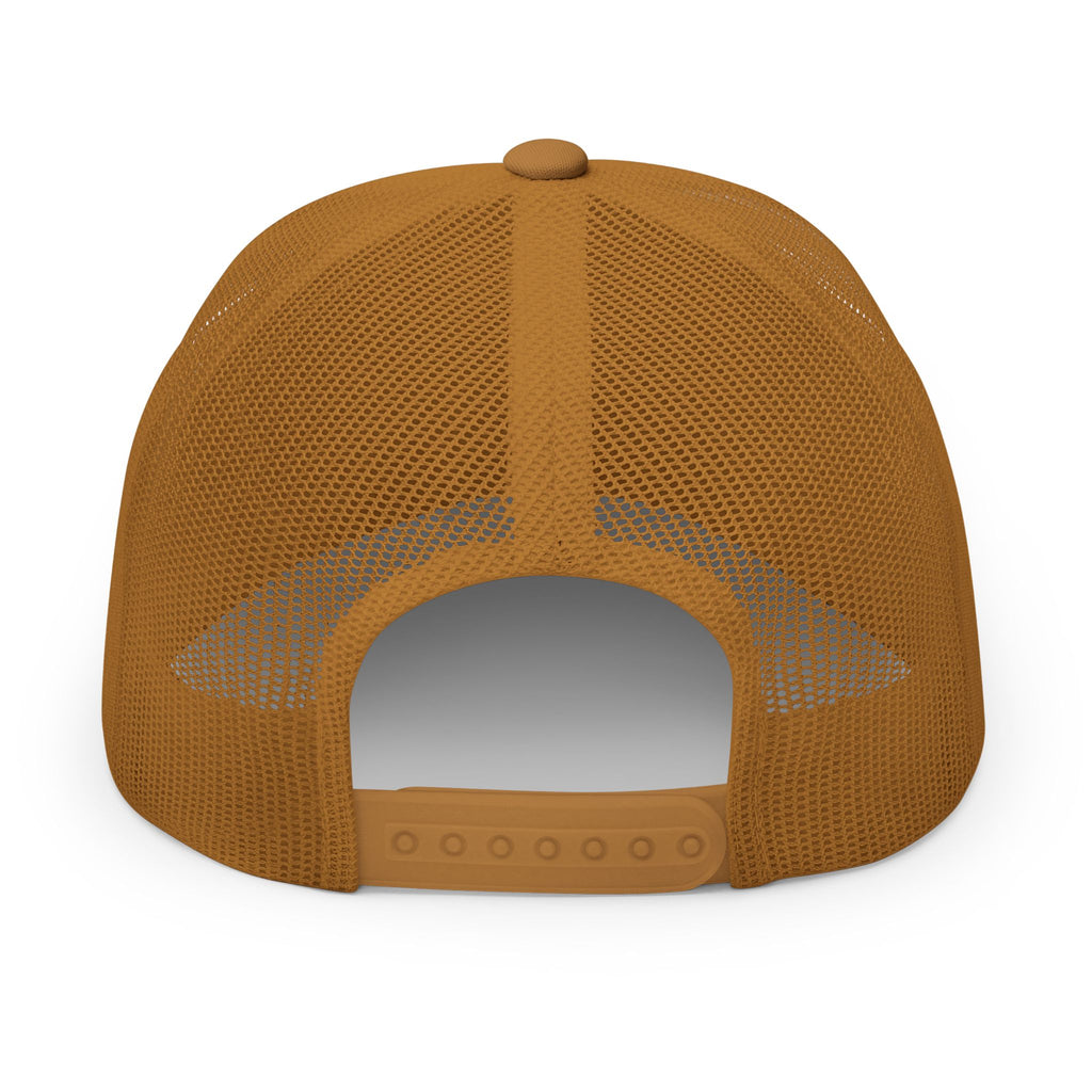 Embroidered Patch Trucker Cap | Snapback Mesh Back Hat | Faith Apparel - RESTERATION