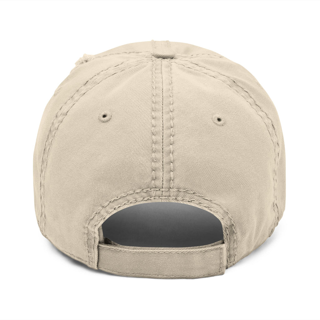 Distressed Dad Hat | Vintage Washed Embroidered Baseball Cap | Faith Apparel - RESTERATION