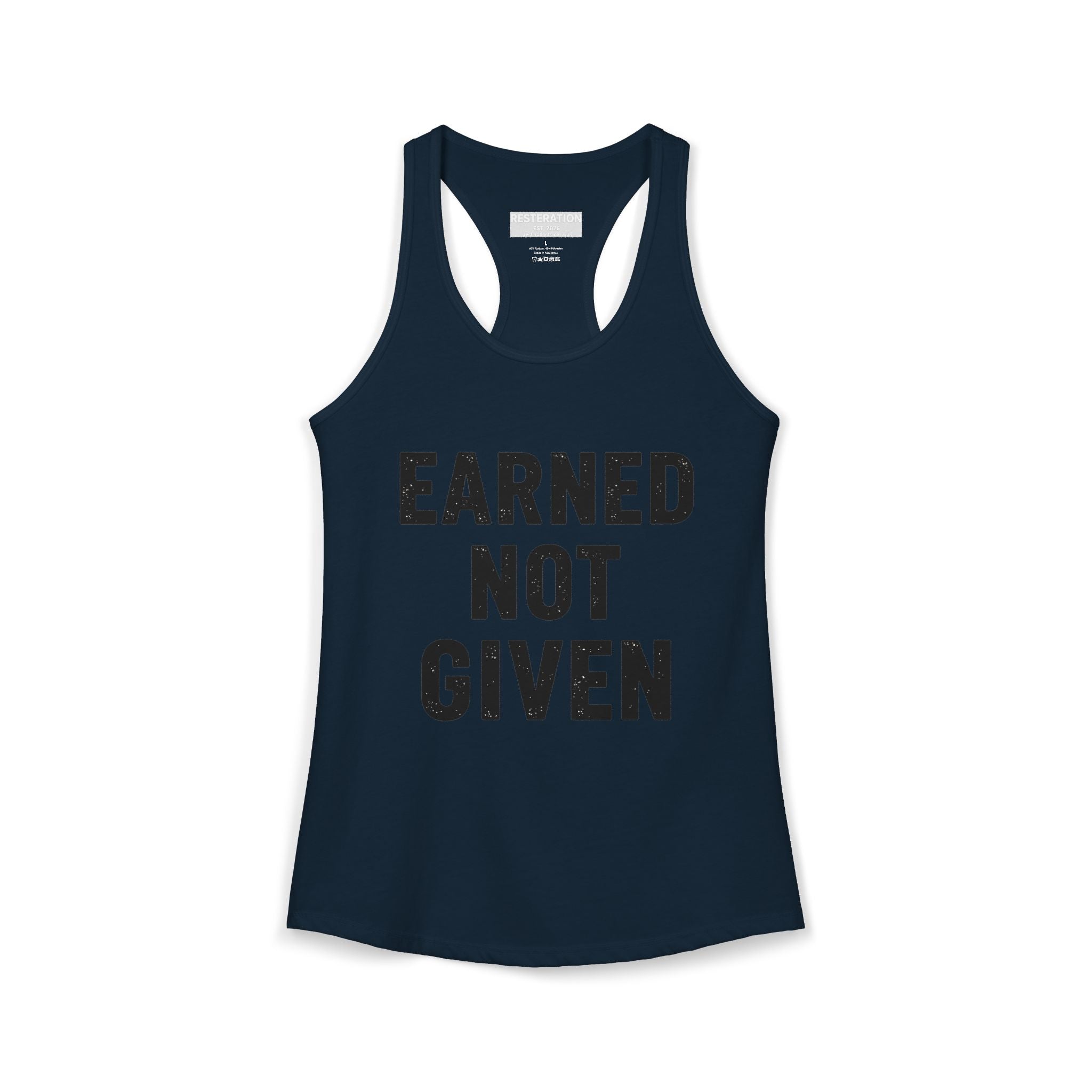 Women's Ideal Racerback Tank — Faith Over Fear - RESTERATION